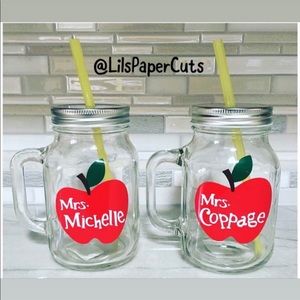 Personalized Mason Jars
